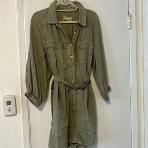 Pilcro long sleeved romper